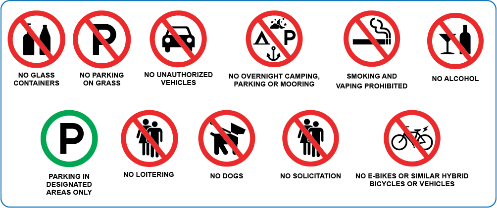 park rules