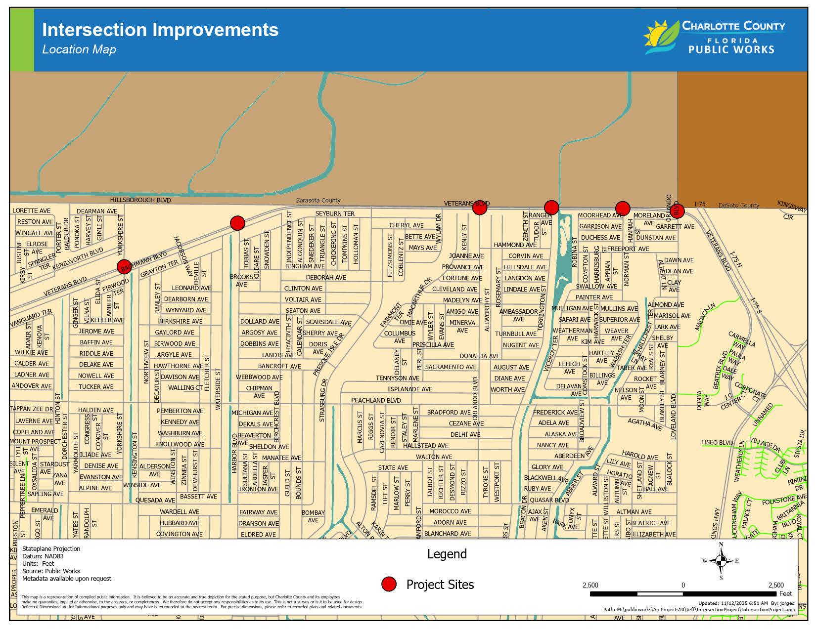 Veterans Boulevard Intersection Improvements Project Image